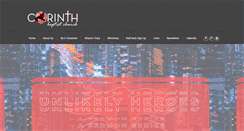 Desktop Screenshot of corinthbaptist.com